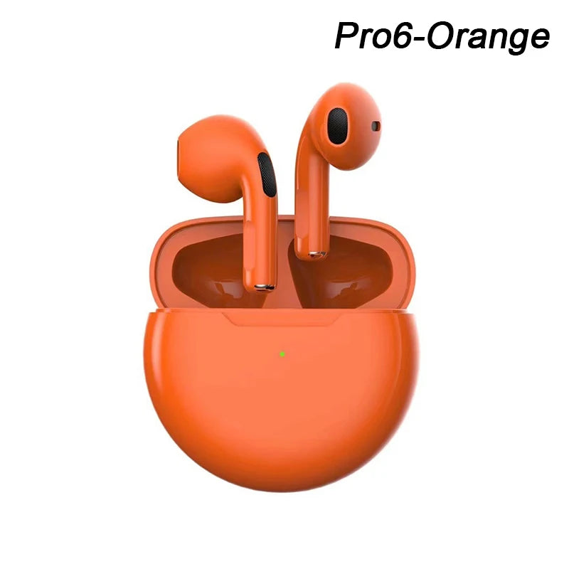 Pro 6 Wireless Bluetooth Earphones