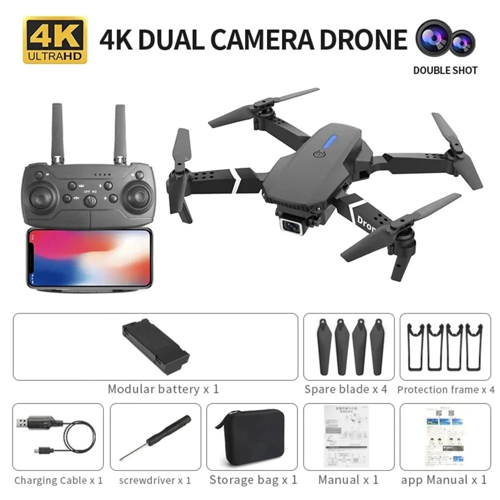 4K Wide-Angle HD 1080P Camera Drone