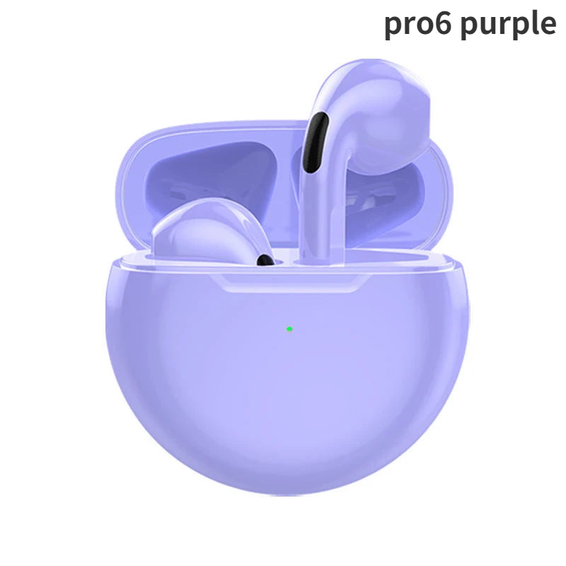 Pro 6 Wireless Bluetooth Earphones