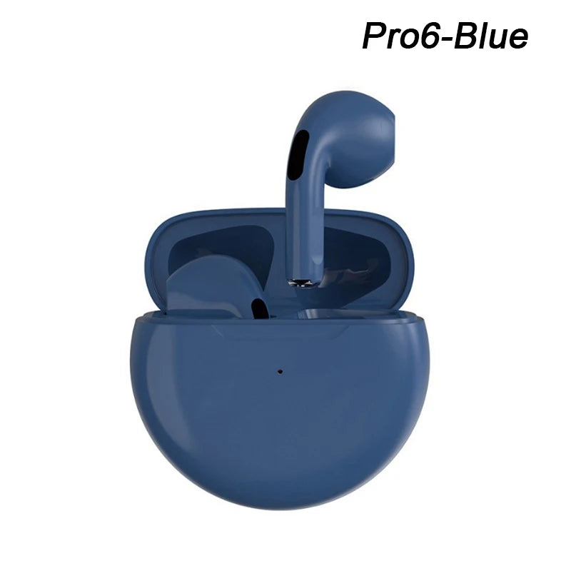 Pro 6 Wireless Bluetooth Earphones
